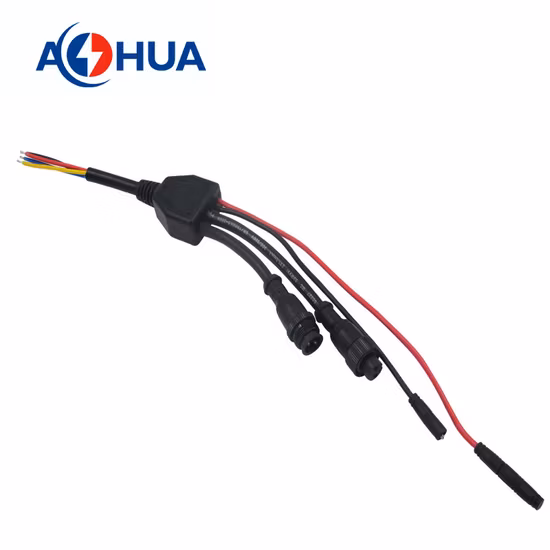 Aohua 1 Eingang zu N Ausgängen IP65 Kabelverteiler PVC Y-Stecker 2 3 4 Pin