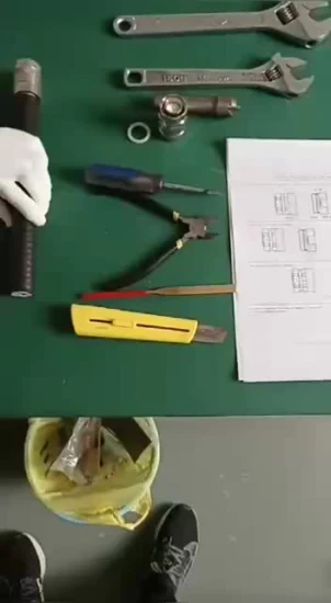 RF-Koaxial-7/16-DIN-Klemmstecker für 7/8-Zoll-Schaumstoffzuführungskabel (flexibel).