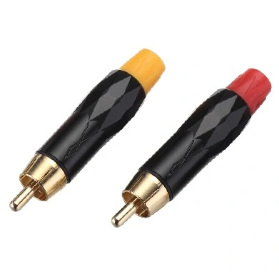 Neuer RCA-Stecker Audio-Stecker (R0050BG)